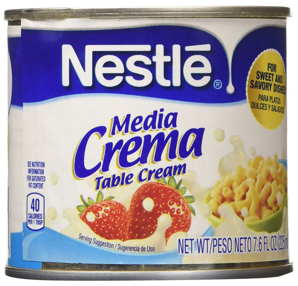 Nestle Media Crema Table Cream 7.6 fl oz. 