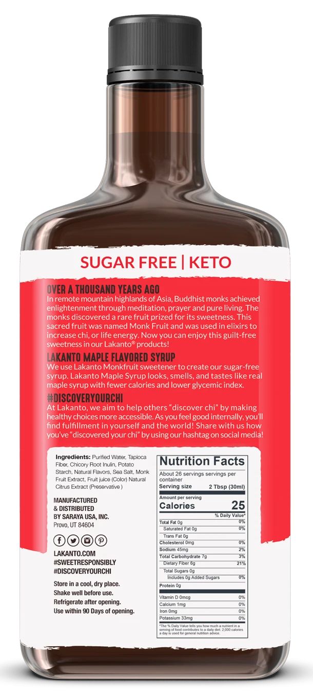Lakanto Sugar Free Syrup
