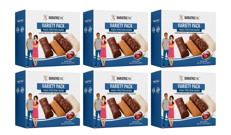 BariatricPal High Protein Bars - Variety Pack 