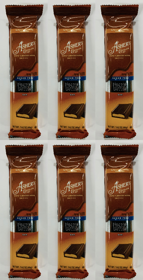 Asher's Chocolates Sugar Free Candy Bars