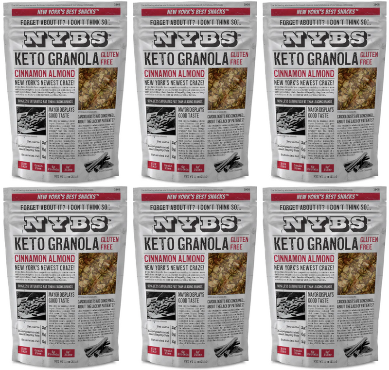 Keto Granola by NYBS - Cinnamon Almond 