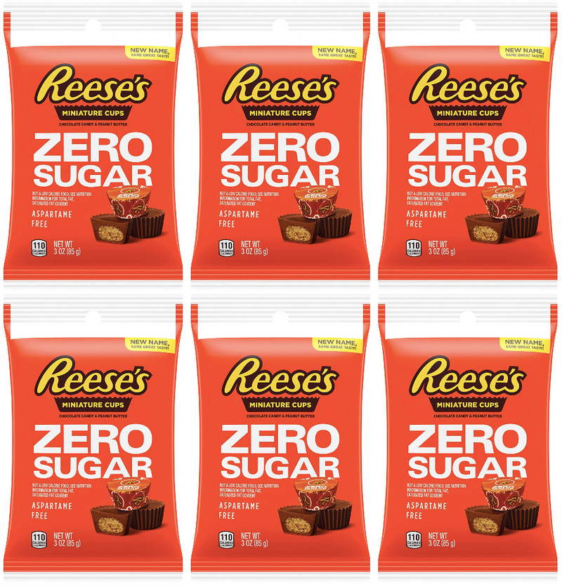 Hershey's Zero Sugar Reese's Minature Peanut Butter Cups