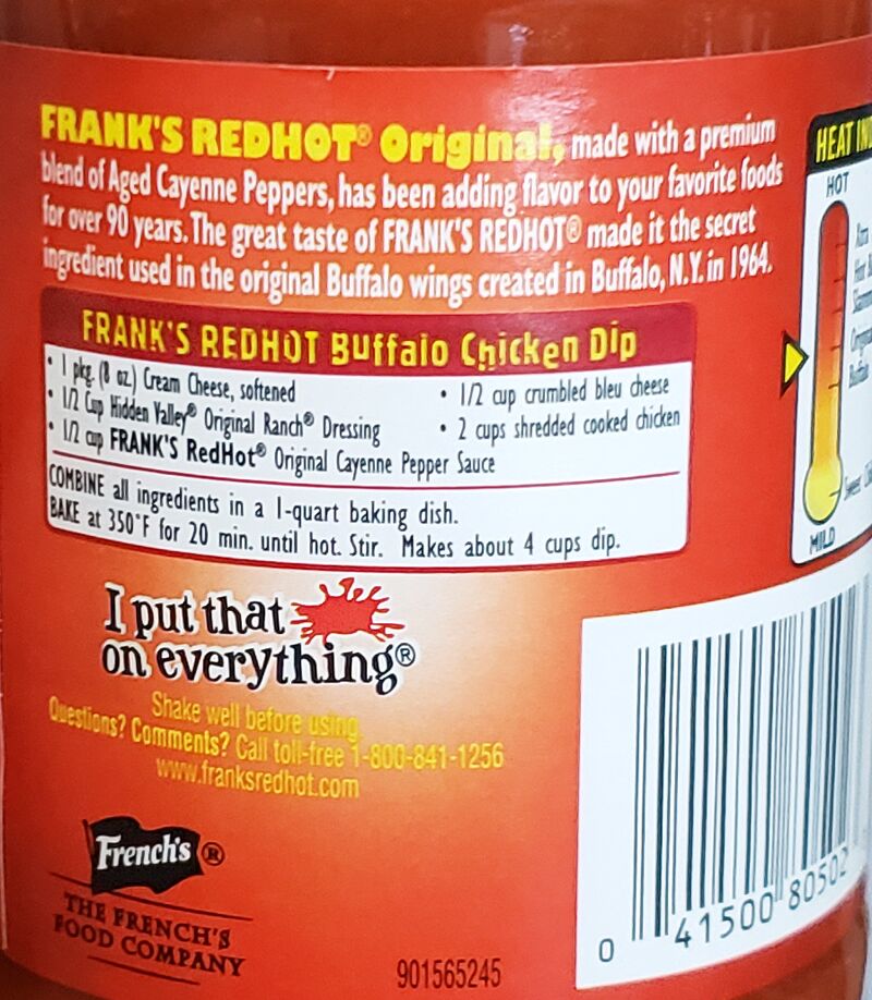 Frank's RedHot -Seasoning (4oz) 