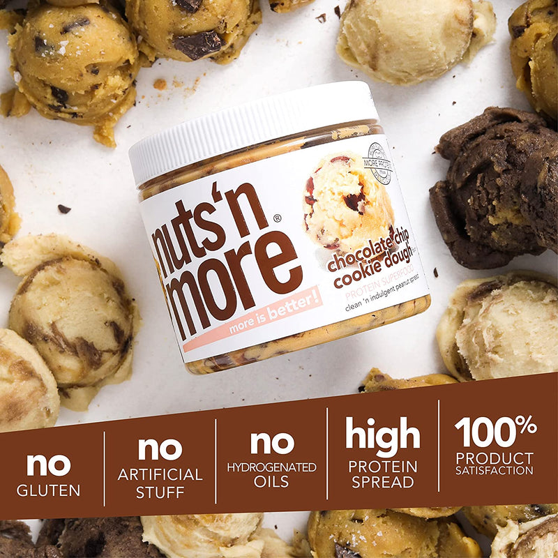 Nuts 'n More Protein Peanut Spread, Chocolate Chip Cookie Dough 16 oz. 