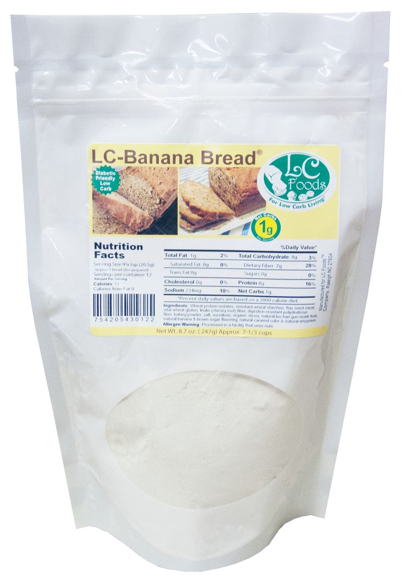 LC Foods Banana Bread Mix 8.7 oz. 
