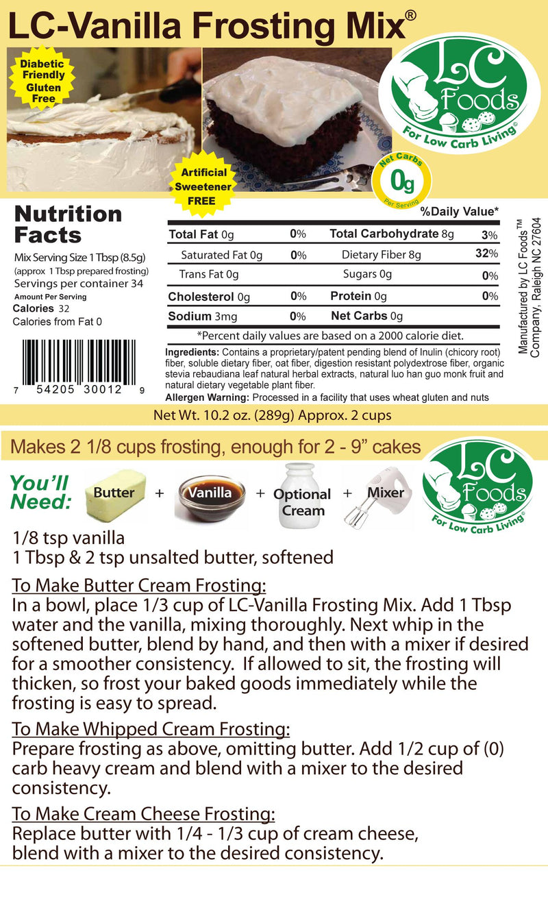 LC Foods Frosting Mix