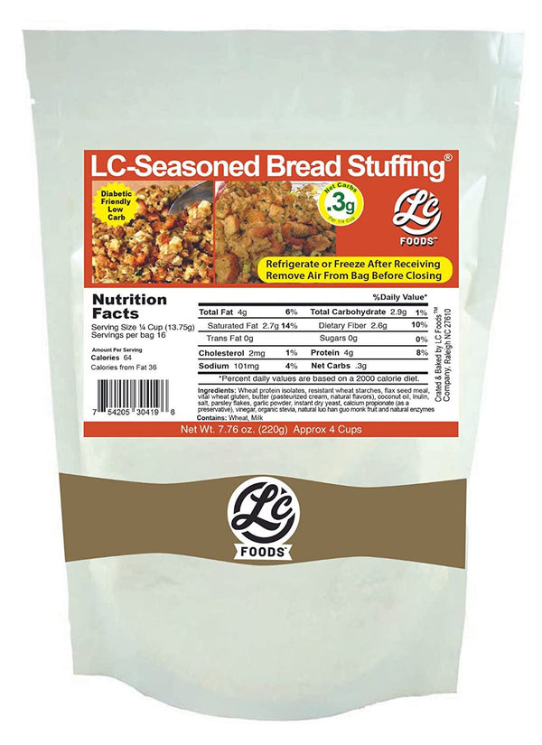 LC Foods Seasoned Bread Stuffing 7.76 oz. 