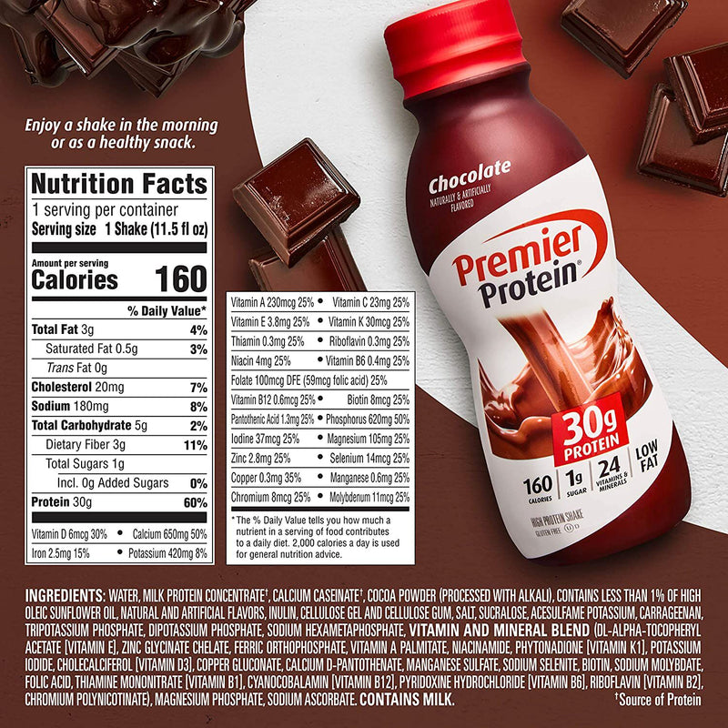 Proti Max Protein Shaker - Chocolate - 1 Bottle