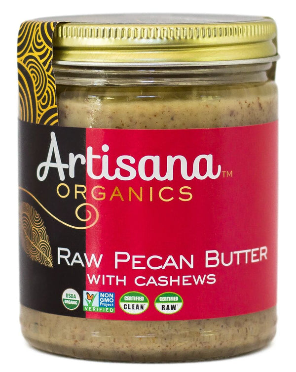 Artisana Raw Pecan Butter with Cashews 8 oz. 