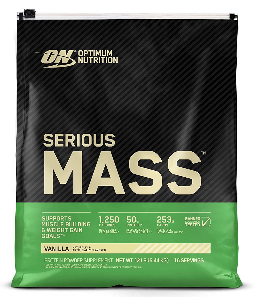 Optimum Nutrition Serious Mass by Optimum Nutrition - Exclusive Offer at  $97.99 on Netrition