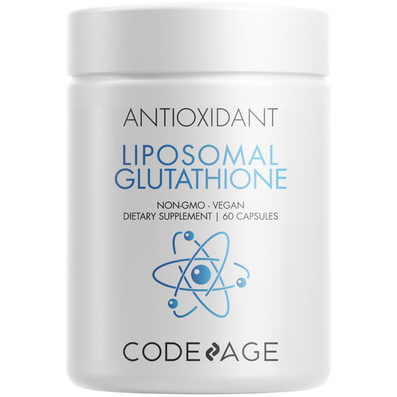 Liposomal Glutathione 500 mg Setria L Glutathione Reduced Antioxidant Supplement by Codeage 