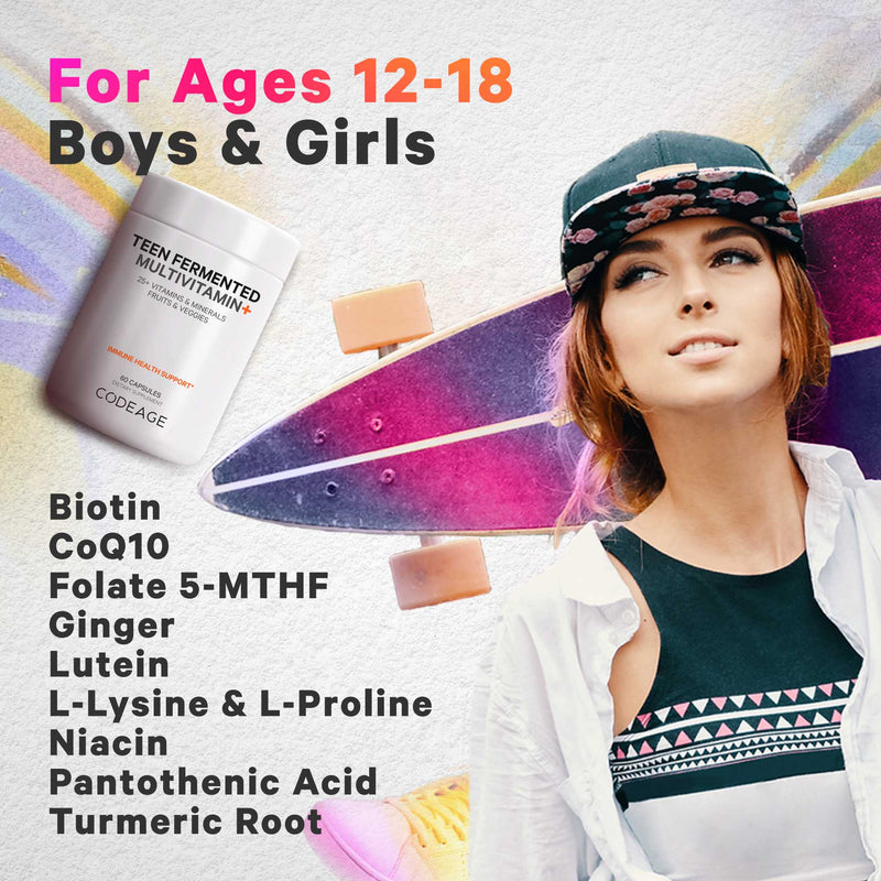 Teen's Daily Multivitamin by Codeage 