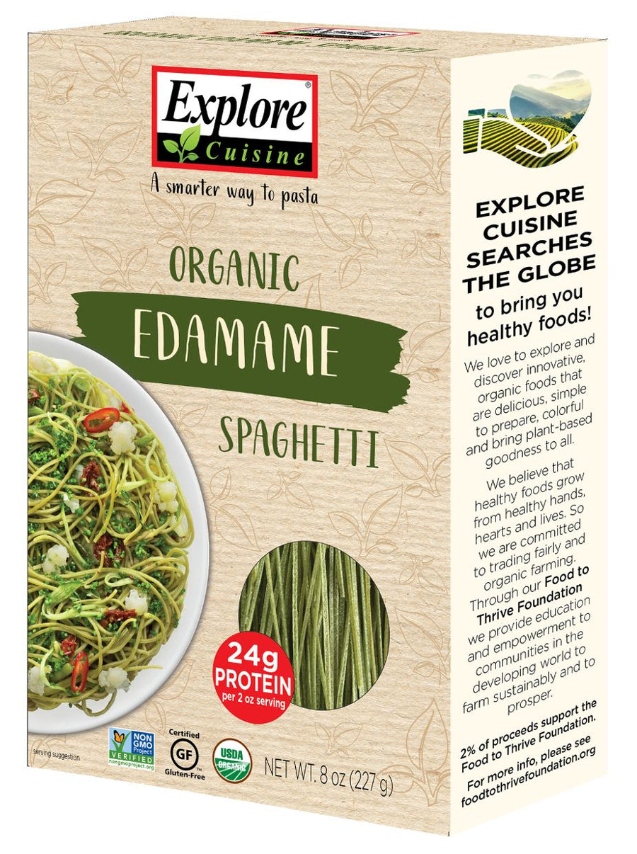 Explore Cuisine Organic Edamame Spaghetti 8 oz. (227g) by Explore