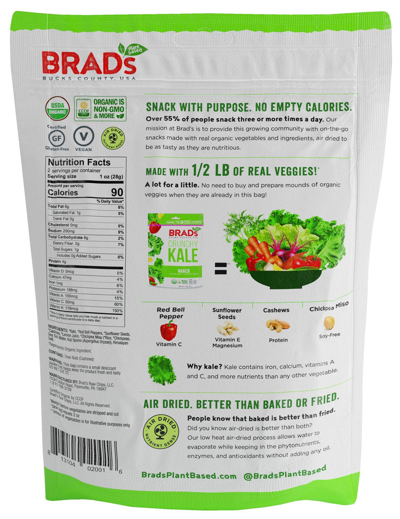 Brad's Raw Foods Crunchy Kale