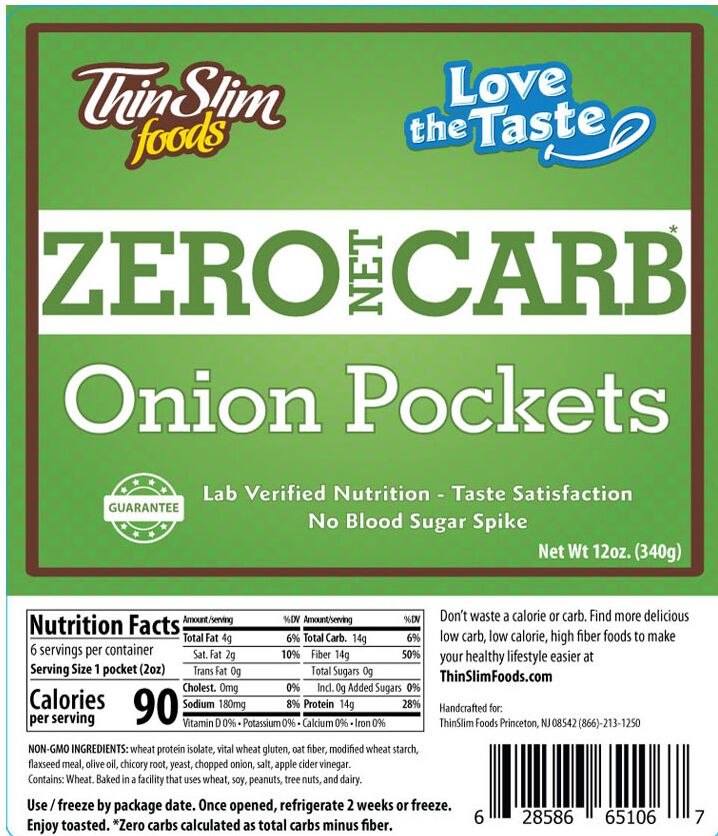 ThinSlim Foods Love the Taste Onion Pockets