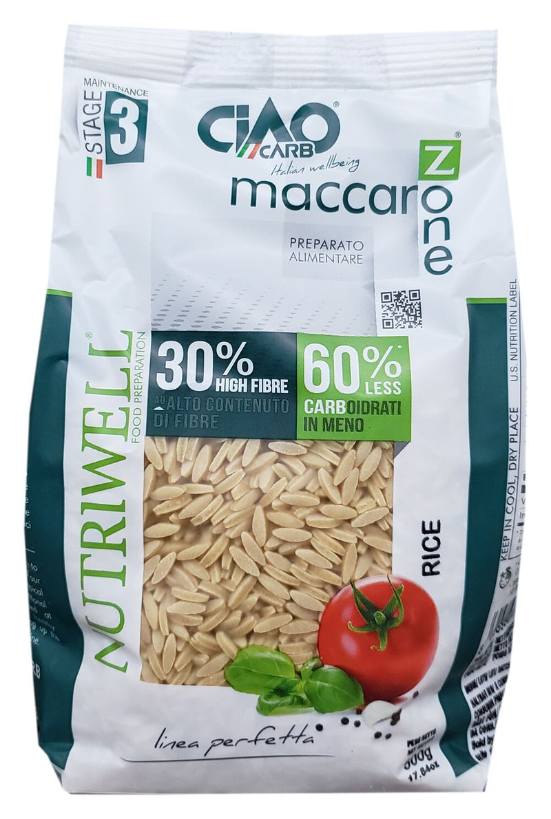 Ciao Carb Nutriwell Pasta Rice 500g
