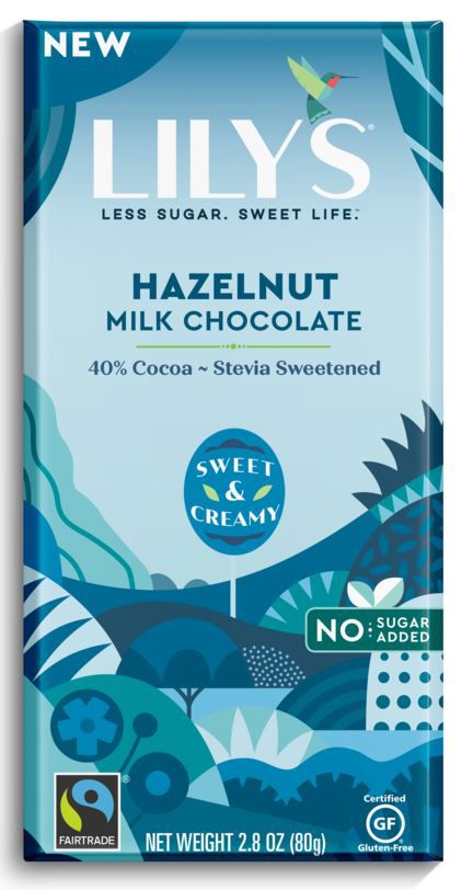 Lily's Sweets No Sugar Added 40% Milk Chocolate Style Bars