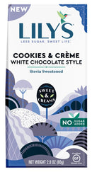 lily's white chocolate peppermint bars Lily's Bar, Cookies & Creme, White Chocolate Style 2.8 oz