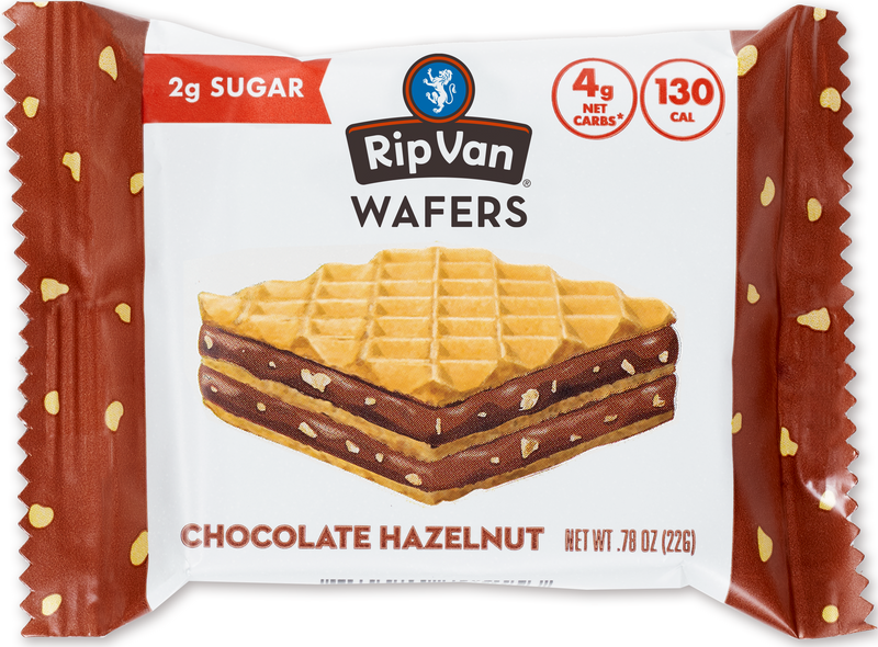 Wafer Snacks by Rip Van - Chocolate Hazelnut 