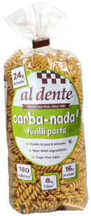 Al Dente Carba-Nada Fusilli Pasta 12 oz. 