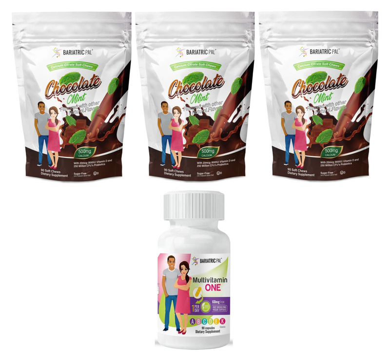 Gastric Band Complete Bariatric Vitamin Pack by BariatricPal - Capsules 