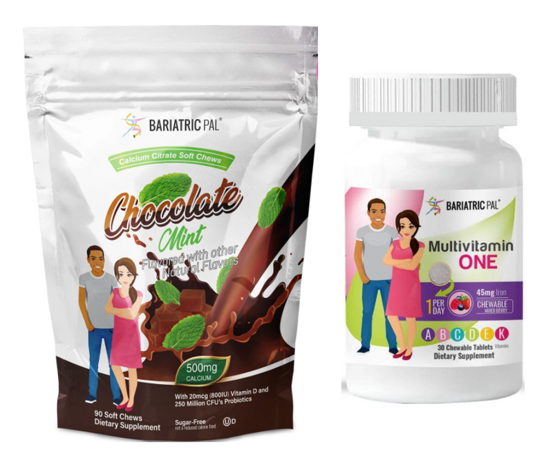 Duodenal Switch Complete Vitamin Pack by BariatricPal - Chewables 