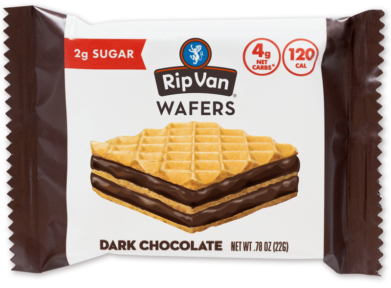 Wafer Snacks by Rip Van - Dark Chocolate 