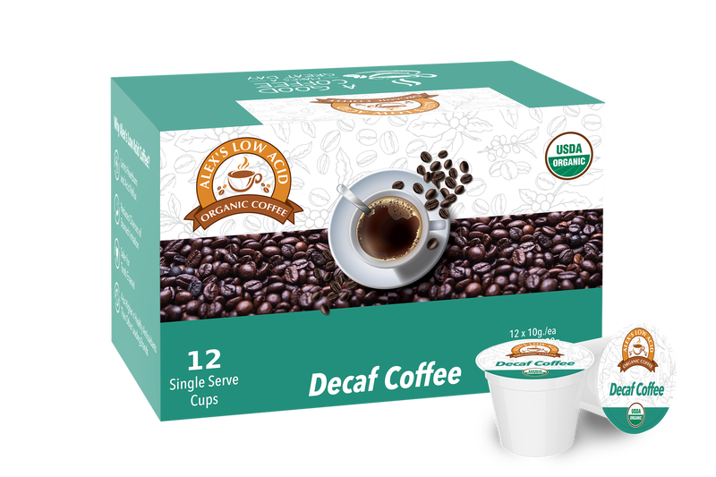 Alex's Low Acid Organic Coffee™ K-Cups - Decaf 