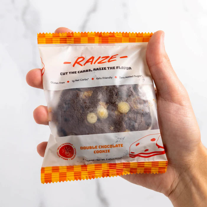 The Cookie Variety Pack By Raize (12 Cookies) - No Added Sugar, Low-Carb & Gluten-Free! 