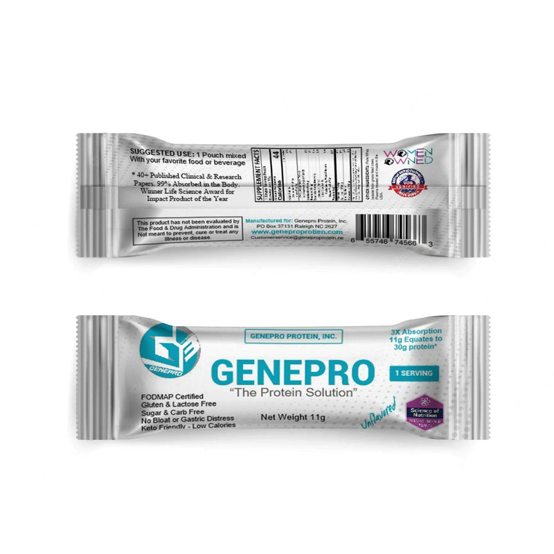 GENEPRO Gen3 UNFLAVORED PROTEIN without Immunolin