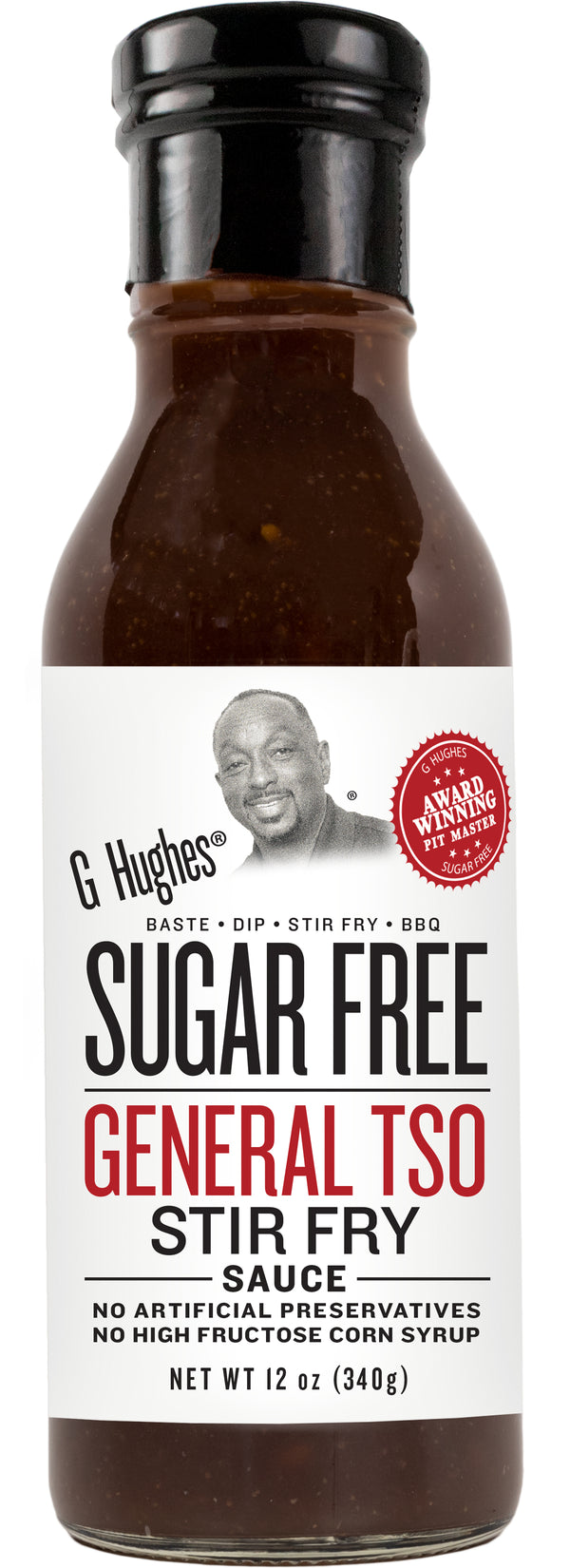 G. Hughes Smokehouse Sugar Free General Tso Stir Fry Sauce (12 oz) 