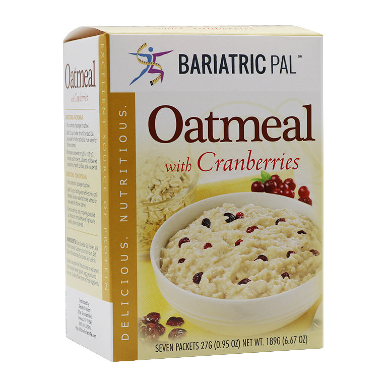 BariatricPal Hot Protein Breakfast - Cranberry Oatmeal 