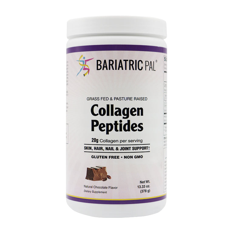 Collagen Peptides Powder (Hydrolyzed Type 1 & 3, Grass Fed) Skin, Hair, Nail & Joint Support by BariatricPal - Variety Pack 