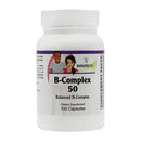 Sustained Release B-Complex 50 (USP-Grade!) - Easy Swallow Vegetarian Capsules by BariatricPal 