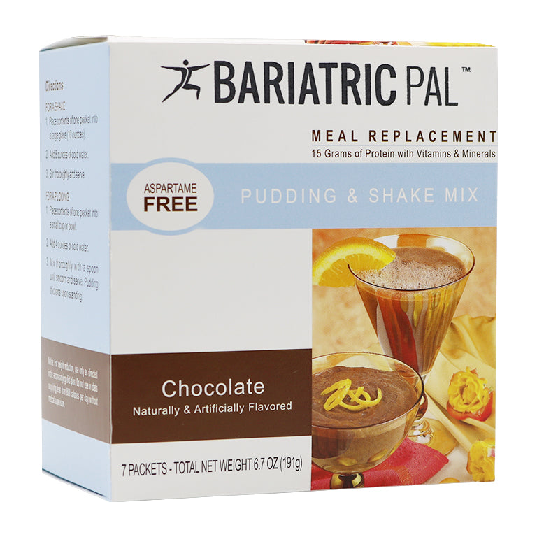 BariatricPal 15g Protein Shake or Pudding - Chocolate Cream (Aspartame Free) 