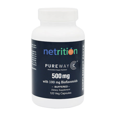 Pureway C 500Mg Caps 120's by Netrition 