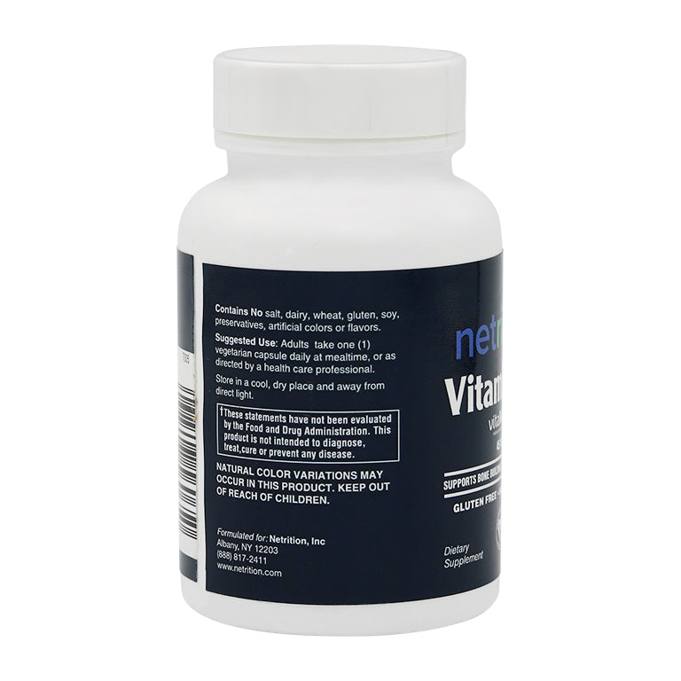 Vitamin K2 Vcaps 60's by Netrition 