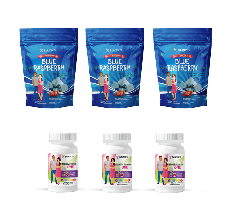 Duodenal Switch Complete Vitamin Pack by BariatricPal - Chewables 