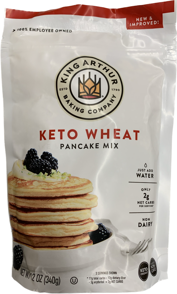 King Arthur Baking Co. Keto Wheat Pancake Mix 12 oz 
