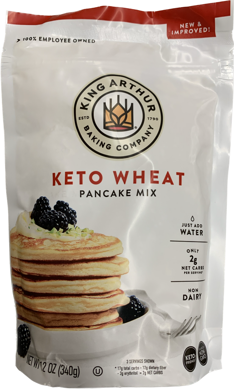 King Arthur Baking Co. Keto Wheat Pancake Mix 12 oz 