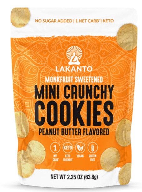 Lakanto Keto Mini Crunchy Cookies 2.25 oz