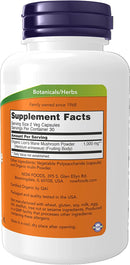 NOW Lion's Mane, 500 mg 60 veg capsules 