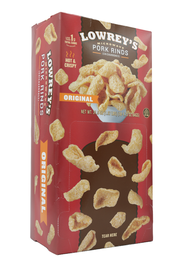 Lowrey's Bacon Curls Microwave Pork Rinds 