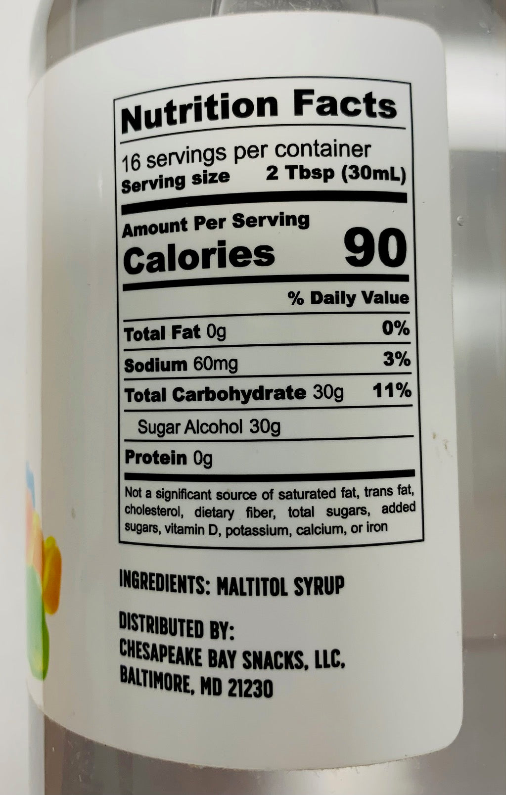 Maltitol Color Joseph's Maltitol Sweetener 16 fl oz