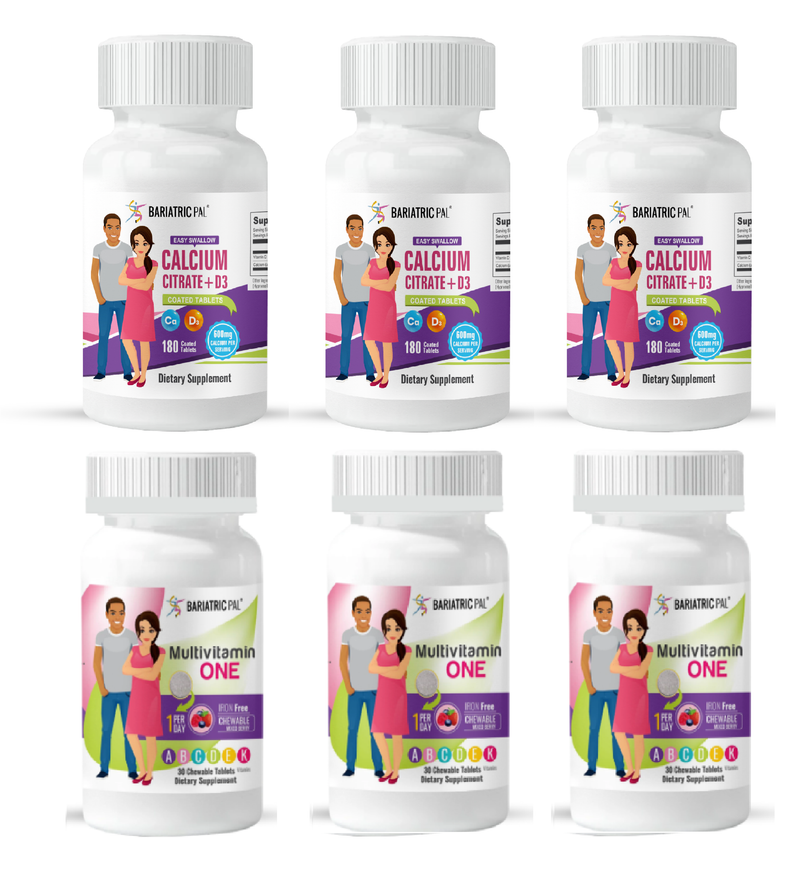 Duodenal Switch Complete Vitamin Pack by BariatricPal - Tablets 