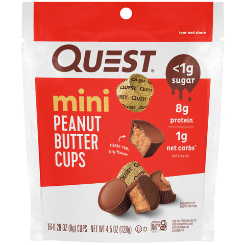 Quest Nutrition Mini Peanut Butter Cups, 4.5oz 