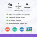 NuNaturals NuStevia Vanilla Syrup 16 fl oz. 