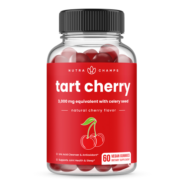 Tart Cherry Gummies by NutraChamps 