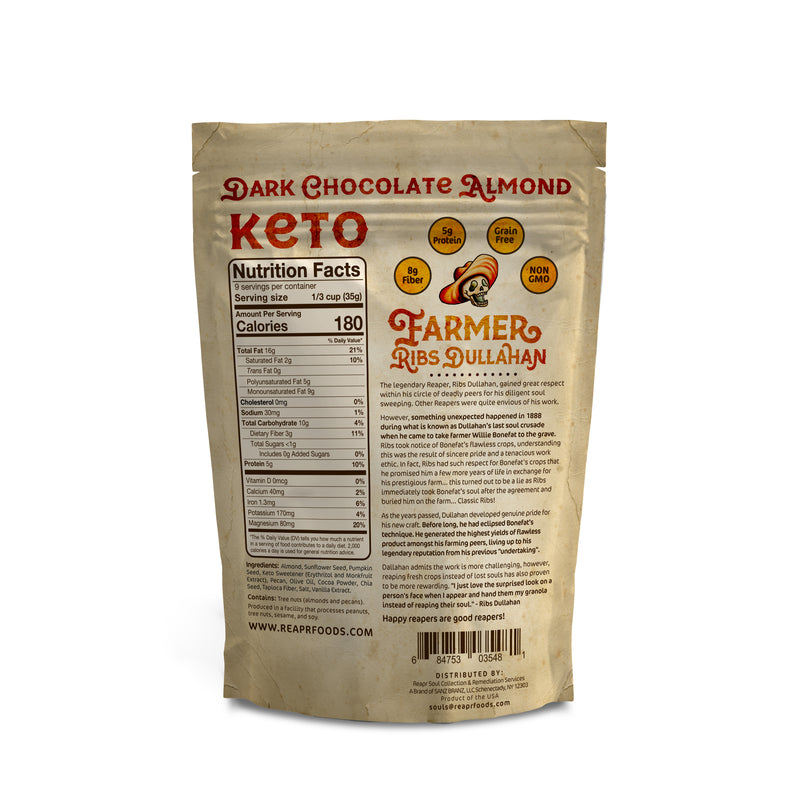 Keto Granola by Reapr - Dark Chocolate Almond 