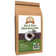 Alex's Low Acid Organic Coffee™ - Rise and Shine Whole Bean (5lbs) 